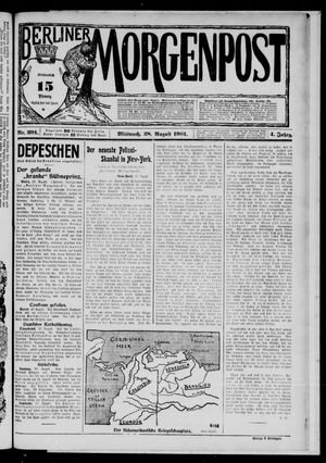 Berliner Morgenpost vom 28.08.1901