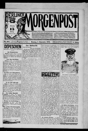 Berliner Morgenpost vom 01.09.1901