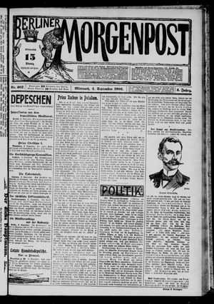 Berliner Morgenpost vom 04.09.1901