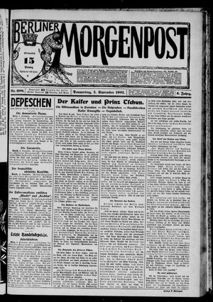 Berliner Morgenpost vom 05.09.1901