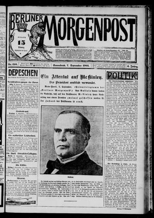 Berliner Morgenpost vom 07.09.1901