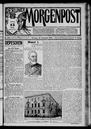 Berliner Morgenpost vom 10.09.1901