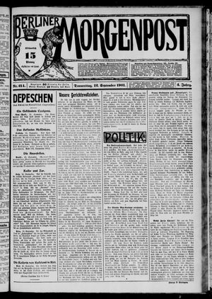 Berliner Morgenpost vom 12.09.1901
