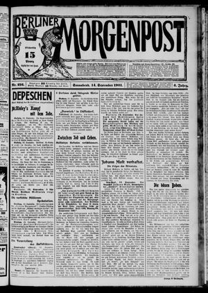 Berliner Morgenpost vom 14.09.1901