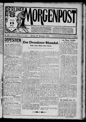 Berliner Morgenpost vom 20.09.1901