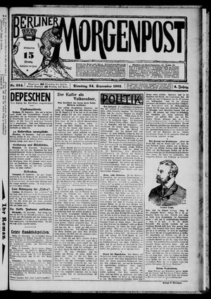 Berliner Morgenpost vom 24.09.1901