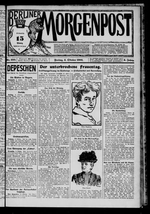 Berliner Morgenpost vom 04.10.1901