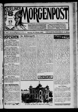 Berliner Morgenpost vom 13.10.1901