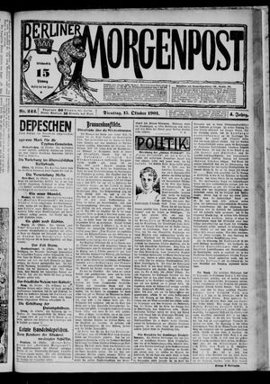 Berliner Morgenpost vom 15.10.1901