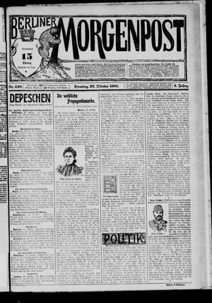 Berliner Morgenpost vom 22.10.1901