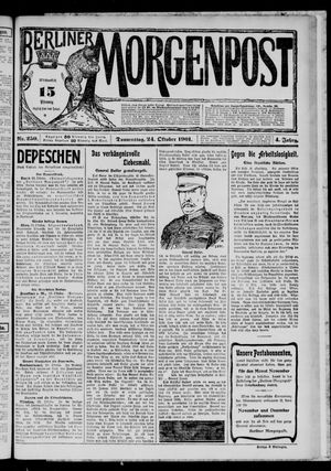 Berliner Morgenpost vom 24.10.1901