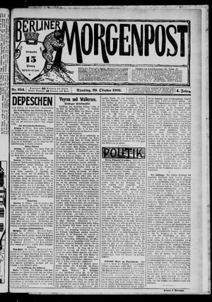Berliner Morgenpost vom 29.10.1901
