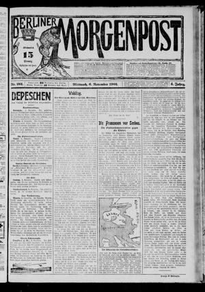 Berliner Morgenpost vom 06.11.1901
