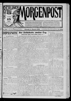 Berliner Morgenpost vom 04.12.1901