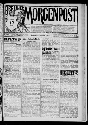 Berliner Morgenpost vom 08.12.1901