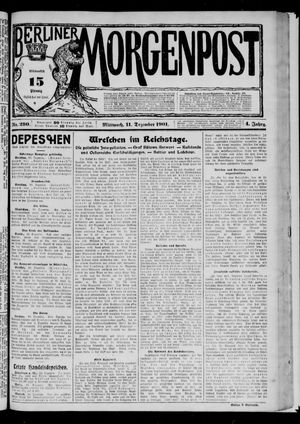 Berliner Morgenpost vom 11.12.1901