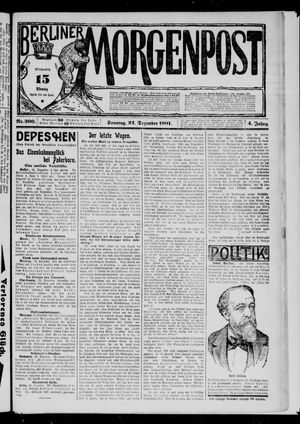 Berliner Morgenpost vom 22.12.1901