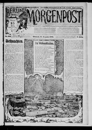Berliner Morgenpost vom 25.12.1901