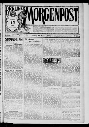 Berliner Morgenpost on Dec 29, 1901