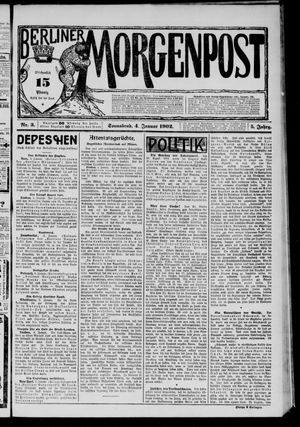 Berliner Morgenpost vom 04.01.1902