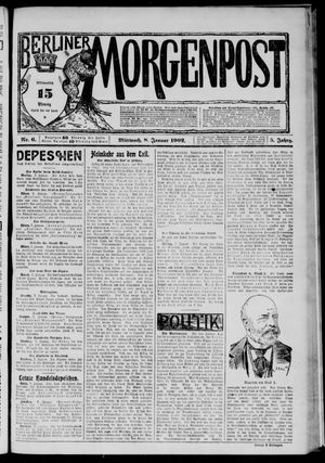 Berliner Morgenpost vom 08.01.1902