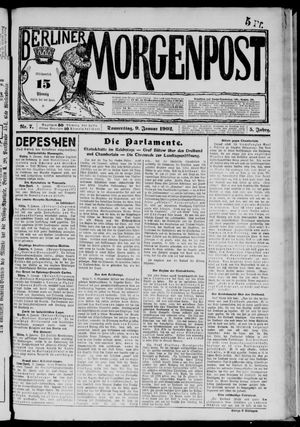 Berliner Morgenpost vom 09.01.1902