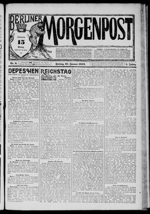 Berliner Morgenpost vom 10.01.1902