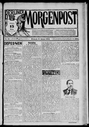 Berliner Morgenpost vom 15.01.1902
