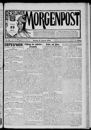Berliner Morgenpost vom 17.01.1902
