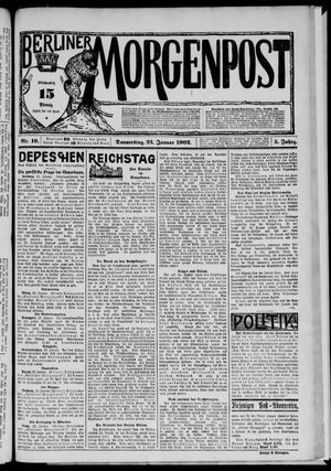 Berliner Morgenpost on Jan 23, 1902