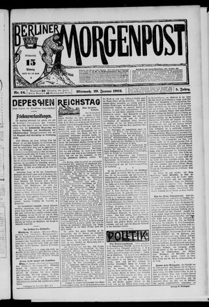 Berliner Morgenpost vom 29.01.1902