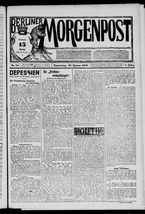 Berliner Morgenpost vom 30.01.1902