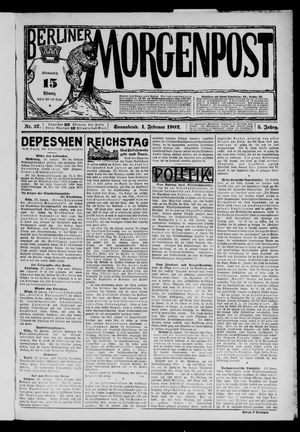 Berliner Morgenpost vom 01.02.1902