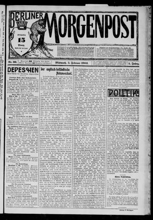 Berliner Morgenpost vom 05.02.1902