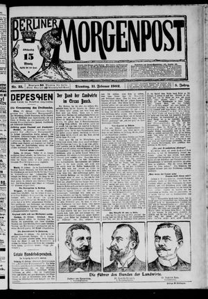Berliner Morgenpost vom 11.02.1902