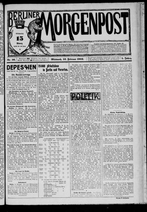 Berliner Morgenpost vom 12.02.1902