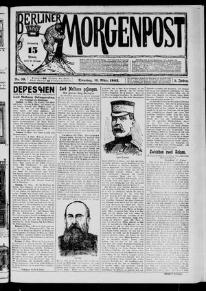 Berliner Morgenpost vom 11.03.1902