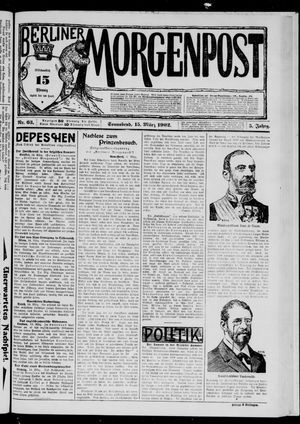 Berliner Morgenpost on Mar 15, 1902