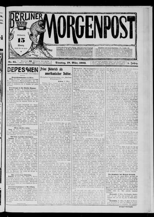 Berliner Morgenpost vom 18.03.1902