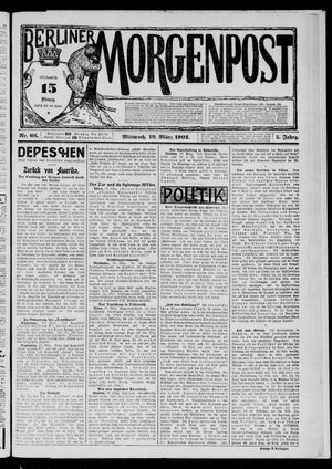 Berliner Morgenpost vom 19.03.1902