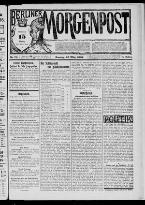 Berliner Morgenpost vom 23.03.1902