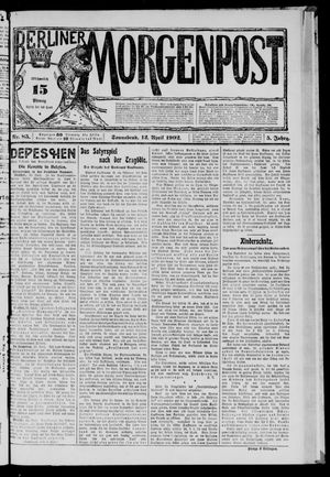 Berliner Morgenpost vom 12.04.1902