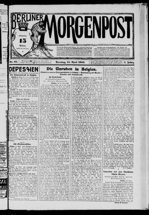 Berliner Morgenpost vom 15.04.1902