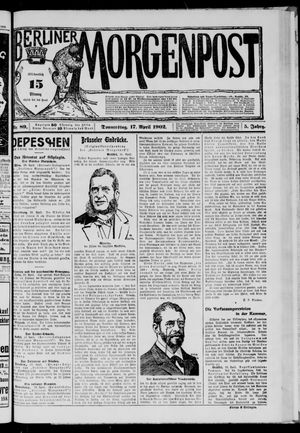 Berliner Morgenpost vom 17.04.1902