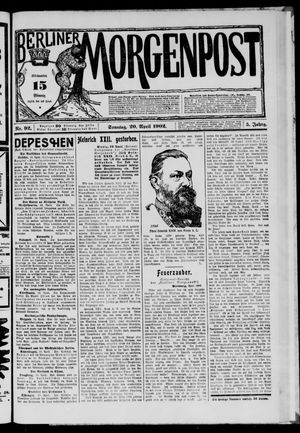 Berliner Morgenpost vom 20.04.1902