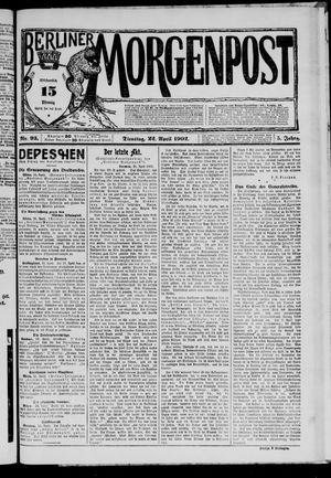 Berliner Morgenpost vom 22.04.1902