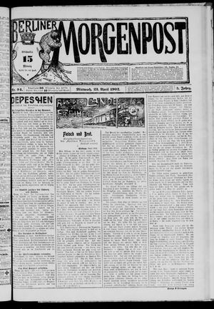 Berliner Morgenpost vom 23.04.1902