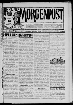 Berliner Morgenpost vom 26.04.1902