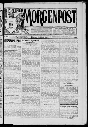 Berliner Morgenpost vom 29.04.1902