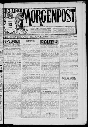 Berliner Morgenpost vom 30.04.1902